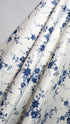 Liberty Fabrics & Bridgerton ~ 'Amelie Luise' Blue & White | Tana Lawn™ *Remnant 4.2m Was $250 Now $199